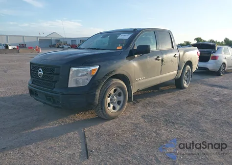 2021 Nissan Titan S 4X2 from USA, damaged, VIN 1N6AA1EE8MN527673